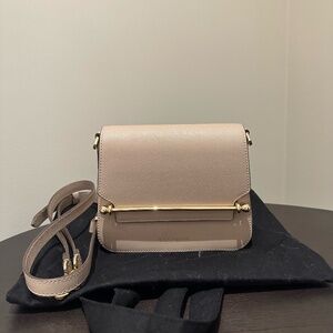 Strathberry Saffiano Leather Crossbody Bag